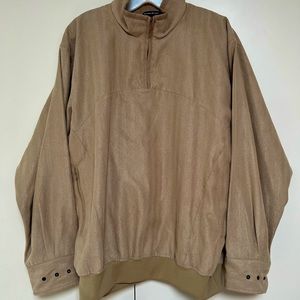 Men’s medium zip neck golf pullover